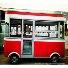 comida rápida móvil Food Truck / Fast Food Cart / Hot Dog Vending Van / van de compras